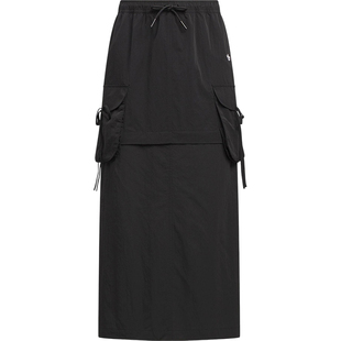 Adidas/阿迪达斯官方正品CARGO SKIRT女士可拆卸工装半身裙KB8962