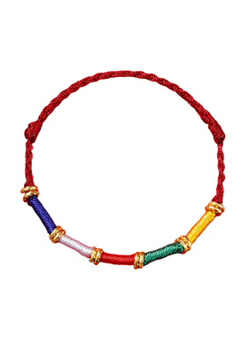 【普陀山正品】端午节五彩绳手链