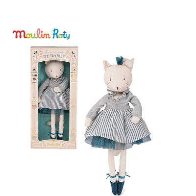 法国moulinroty芭蕾舞者毛绒玩偶