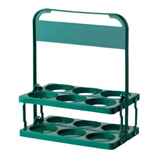 啤酒提架加厚啤酒提篮可折叠六只装饮料啤酒提酒器饭店酒KTV酒提