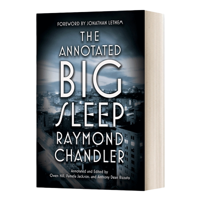 英文原版 The Annotated Big Sleep 夜长梦多 注释版 英文版 进口英语原版书籍
