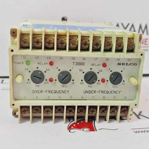 SELCO T3000-02 FREQUENCY RELAY (FAST SHIP BY DHL/FEDEX)