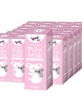 纽仕兰进口A2纯牛奶200ml×24盒