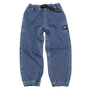 Kiddielove 日本代购 童装 GROOVY COLORS松紧腰带棉弹收口牛仔裤