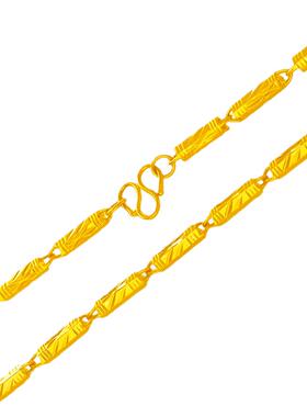 创缘仿真金项链男粗重女实心