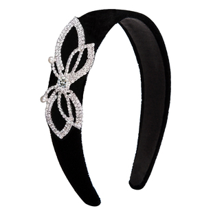 韩国简约气质网红发箍女宽边发卡子百搭外出复古压发洗脸头箍发捆