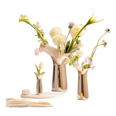 Georg Jensen乔治杰生BLOOM花朵花瓶北欧简约客厅餐桌插花摆件