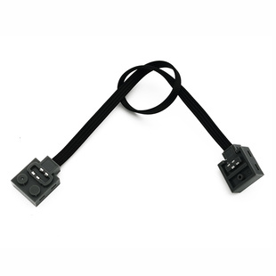 国产兼容乐高9686电源线25cm马达维修线配件lego电机延长线50cm