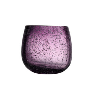 紫色泡泡杯 紫气东来宜喝酒 雪浅中古店老年代玻璃杯酒杯vintage