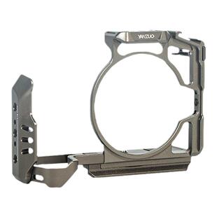 颜左配件  佳能R8/RP相机兔笼稳定器拓展保护框手柄拍L板快装板