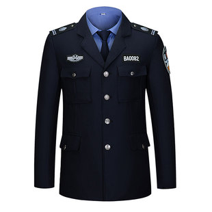 保安工作服春秋套装男2011新式冬装执勤长袖制服物业门卫冬季服装