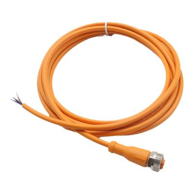 易福门 预接线缆EVC00 1 2 3 4 5 6 7 8 9传感器插座插头连接电缆