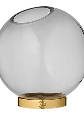 AYTM圆球花器玻璃小号桌面装饰