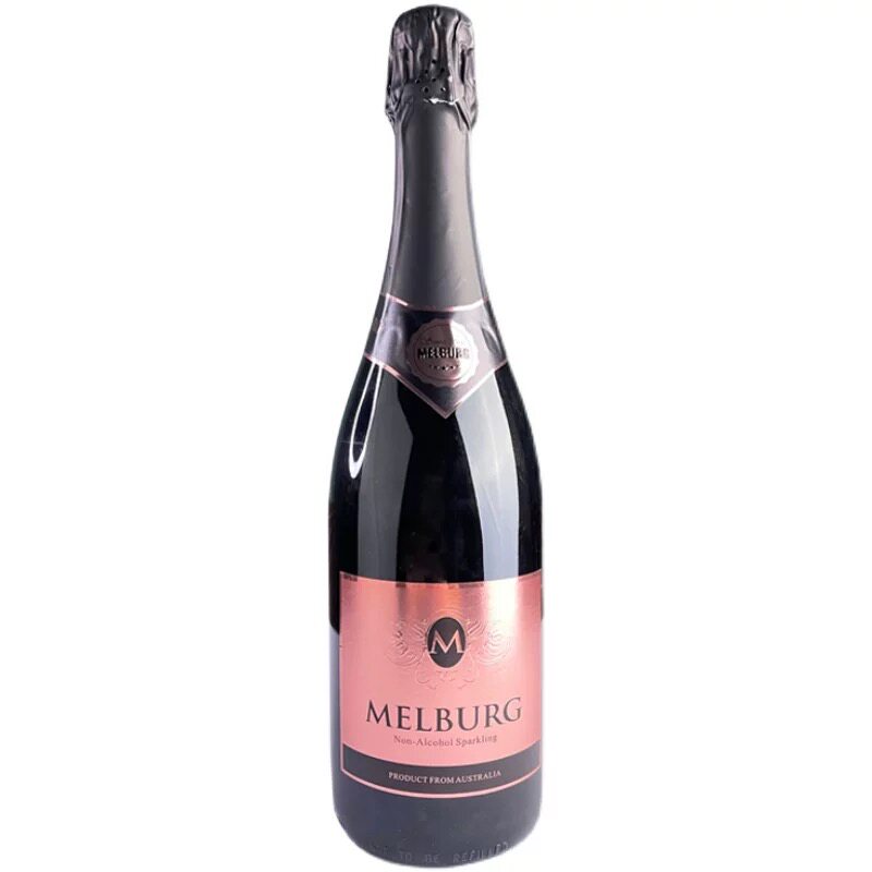 【官方正品】澳大利亚原瓶进口墨尔堡（MELBURG）甜红无醇起泡酒