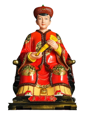 【结缘佛像】黄三太爷黄三太奶佛像寺庙家用环保树脂礼佛桌面摆件