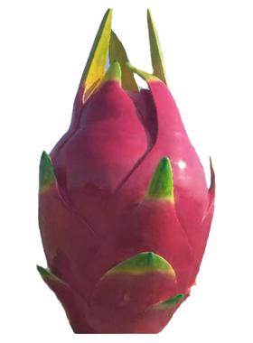 火龙果生态园标识水果篮子造型摆件定制动漫卡通玩偶雕塑装饰品