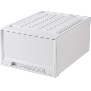 衣柜收纳箱抽屉式收纳盒家用塑料衣服衣物透明储物柜子内衣整理箱