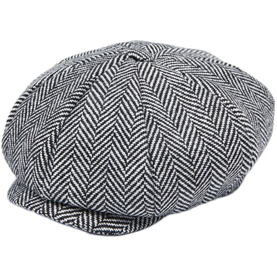 millionaire英伦风格纹报童帽子