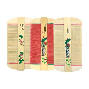 老式竹篦子梳除头虱加密儿童细齿女刮头皮屑头虱卵神器超密齿梳子