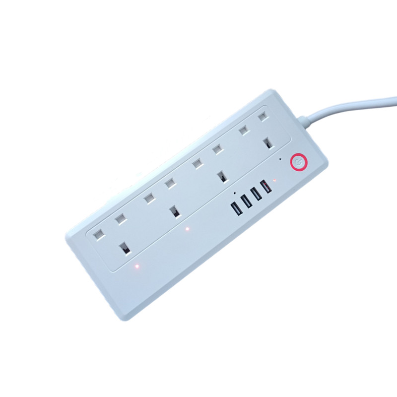 英标WiFi智能排插分控定时计电量插排香港澳门新加坡马来西亚插板