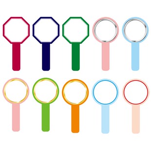 可擦写空白手举牌 拍卖会打分牌 手写白板牌 评委分牌 记分牌定制