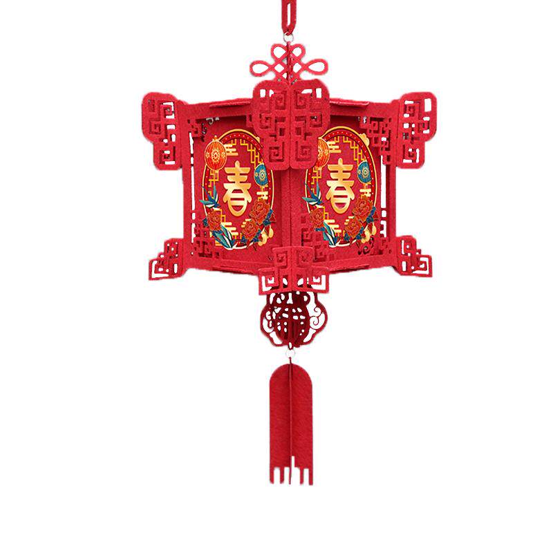 2026新年灯笼挂饰大号送挂钩新年