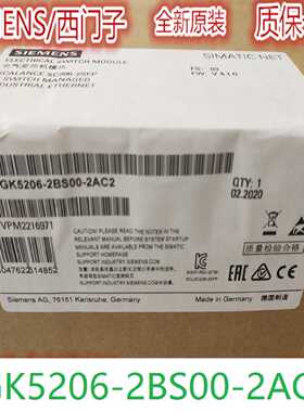 议价1P 6GK5206-2BS00-2AC2西门子XC206-2SFP交换机6GK52062BS002