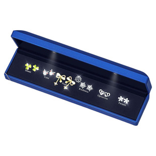 新年礼物一周耳钉礼盒情人节送女朋友老婆s925银耳环高档纪念生日