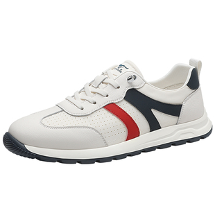 七匹狼男鞋2025新款夏季轻便休闲鞋男透气防臭男款一脚蹬网面鞋男