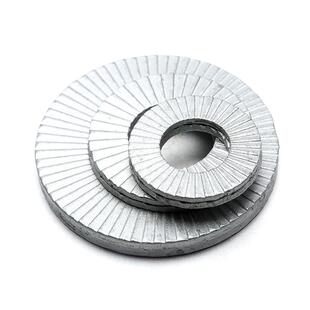 DIN25201双叠防滑自锁防松垫圈嵌入式锁紧垫片双面齿垫圈SPM3-M48