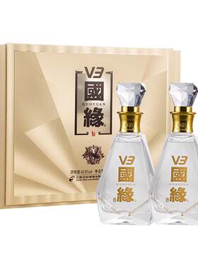 今世缘国缘V3礼盒40.9度绵柔口感