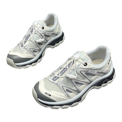 真皮厚底防滑网纱透气登山女鞋