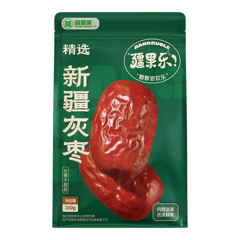 疆果乐精选新疆灰枣360g
