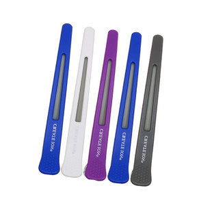 无痕夹子鳄鱼夹长鸭鱼嘴夹理发师刘海不锈钢头发夹烫染分区美发夹