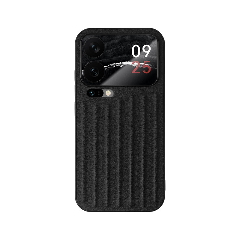 适用小米17pro max手机壳新款瓦楞小米17T手机壳霍尔磁吸快充50W全包软边17pro小米手机壳防滑纹小米17手机