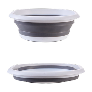 包邮可折叠家用脸盆旅行便携洗脸盆学生宿舍洗脚洗衣盆加厚洗菜盆