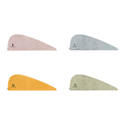 2024新款珊瑚绒浴帽超强吸水速干