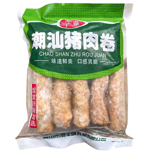 广章潮汕肉卷商用广东汕头肉条半成品隆江特产手工猪肉卷猪肉饼