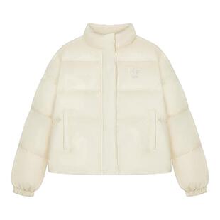 TeenieWeenie小熊羽绒服女款冬季时尚小立领短款轻暖软糯羽绒外套