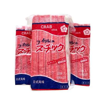 寿司日式手撕模拟大崎即食蟹棒