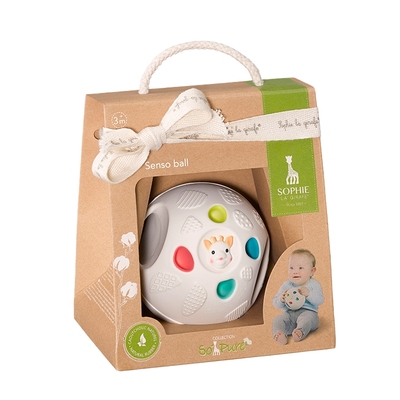 苏菲长颈鹿彩色感官磨牙球牙胶