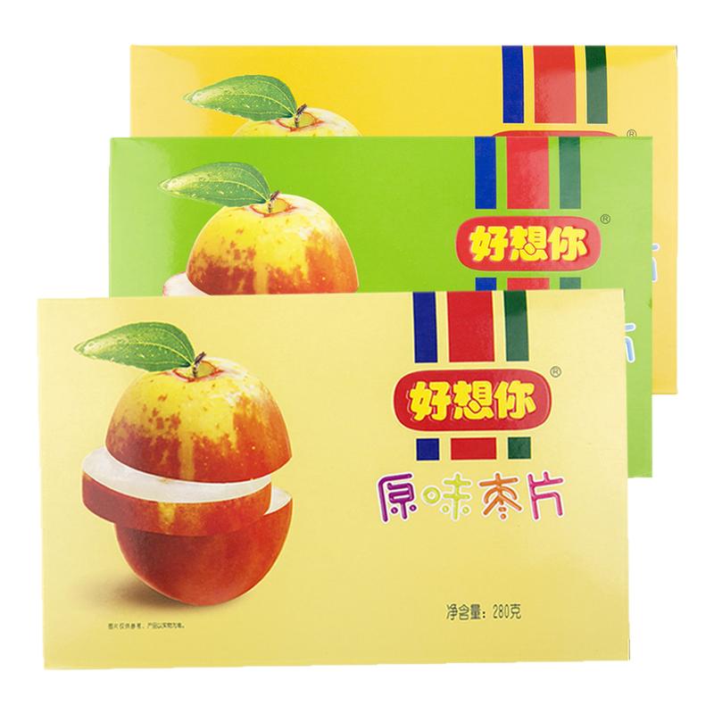 河南特产好想你枣片280*3原味