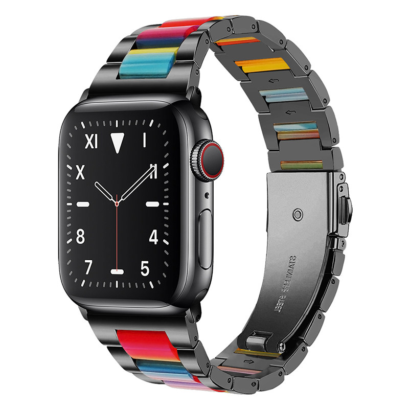 iwatch苹果手表金属树脂表带商务
