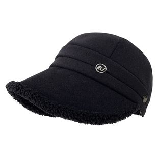 高颜值帽子女款2025新款时尚洋气冬季保暖棒球帽鸭舌帽女可挂口罩