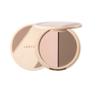 JudydoLL橘朵双色高光修容盘哑光提亮一体盘阴影鼻影粉饼官方正品