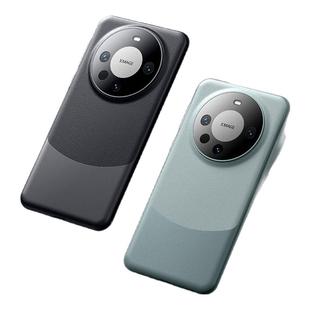 适用华为Mate60Pro手机壳mate60保护套新款素皮por镜头全包防摔mete60pro+真皮mete高级感熊猫款m男女款外壳