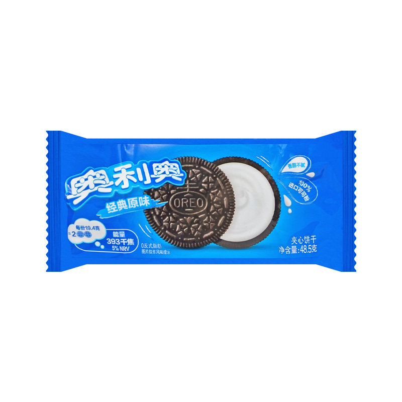 奥利奥夹心饼干48.5g*12袋整盒