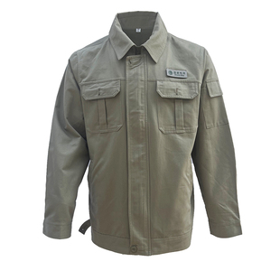 春秋国家电网纯棉工作服套装男电焊电工劳保电力服耐磨加厚可定制