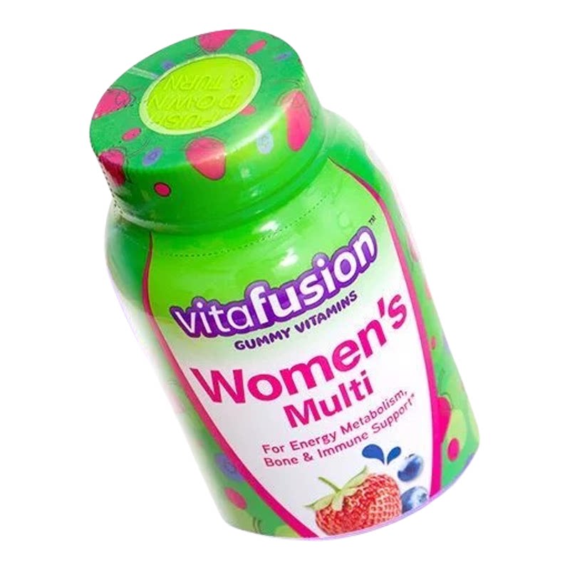 vitafusion美国进口女士维C复合维生素综合女性营养素软糖150粒