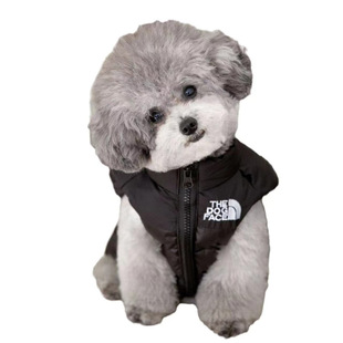 秋冬宠物狗狗衣服加厚马甲雪纳瑞泰迪比熊博美柴犬柯基法斗羽绒服